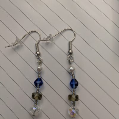 Boucles d'oreilles pendantes Lumières de Kiso par Atelier Sakura