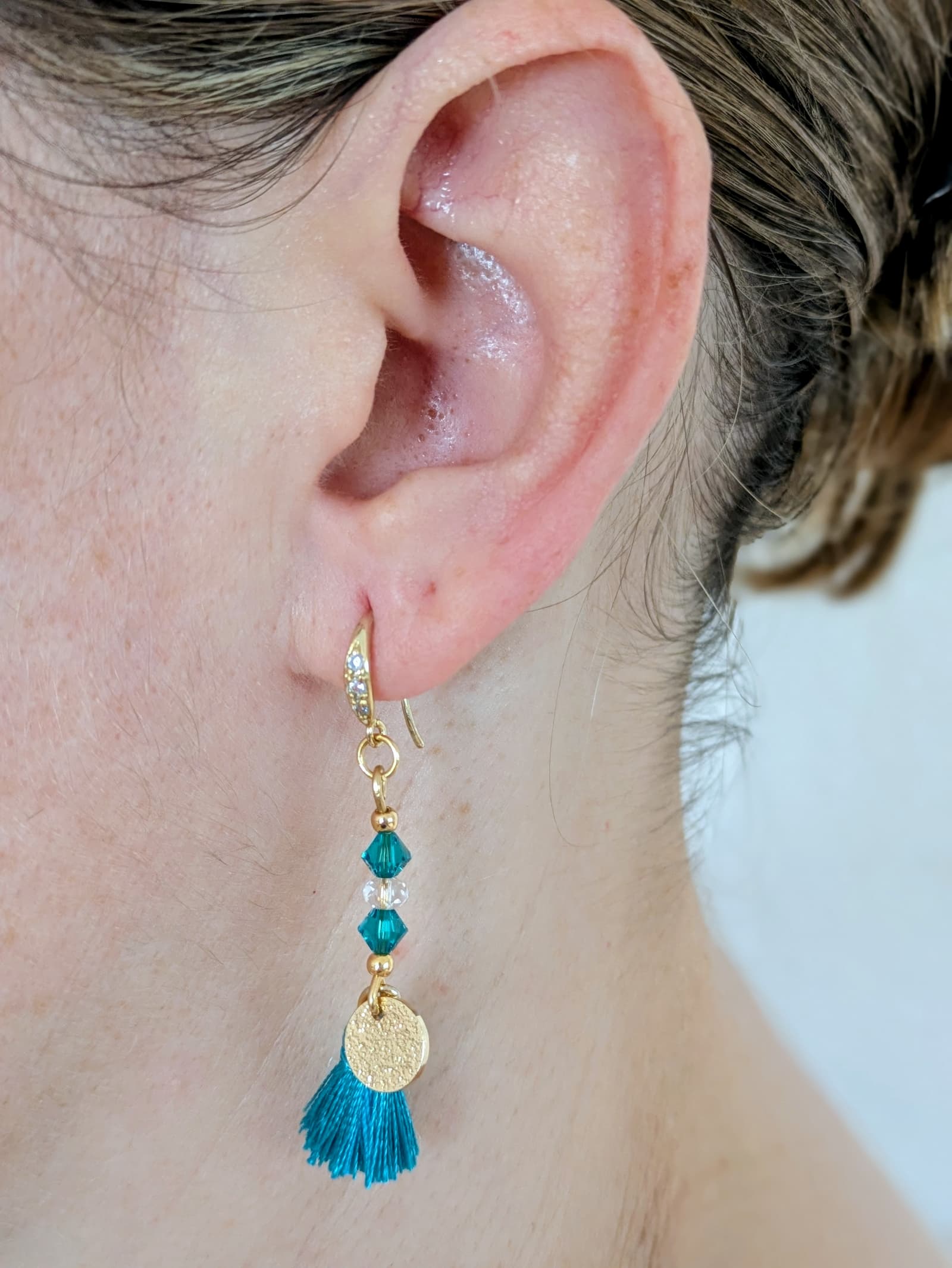 Boucles d'oreilles Rêve de Lagon