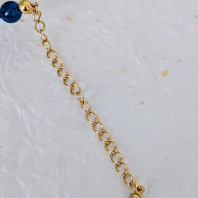 Bracelet Reflets d'Azur - Collection Voyage Turquoise - Par Sakura Créations