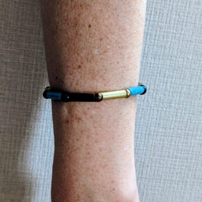 Parure Voyage Turquoise - Éclats de Kintsugi - Collection Voyage Turquoise - Par Sakura Créations