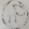 Parure Complète Rivière de Kiso (Collier, Bracelet, Boucles d'oreilles) - Collection Rivières Enchantées - Par Sakura Créations