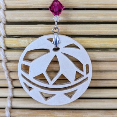 Boucles d'oreilles Hanasaki – Blanc - Collection Kumiko - Par Sakura Créations