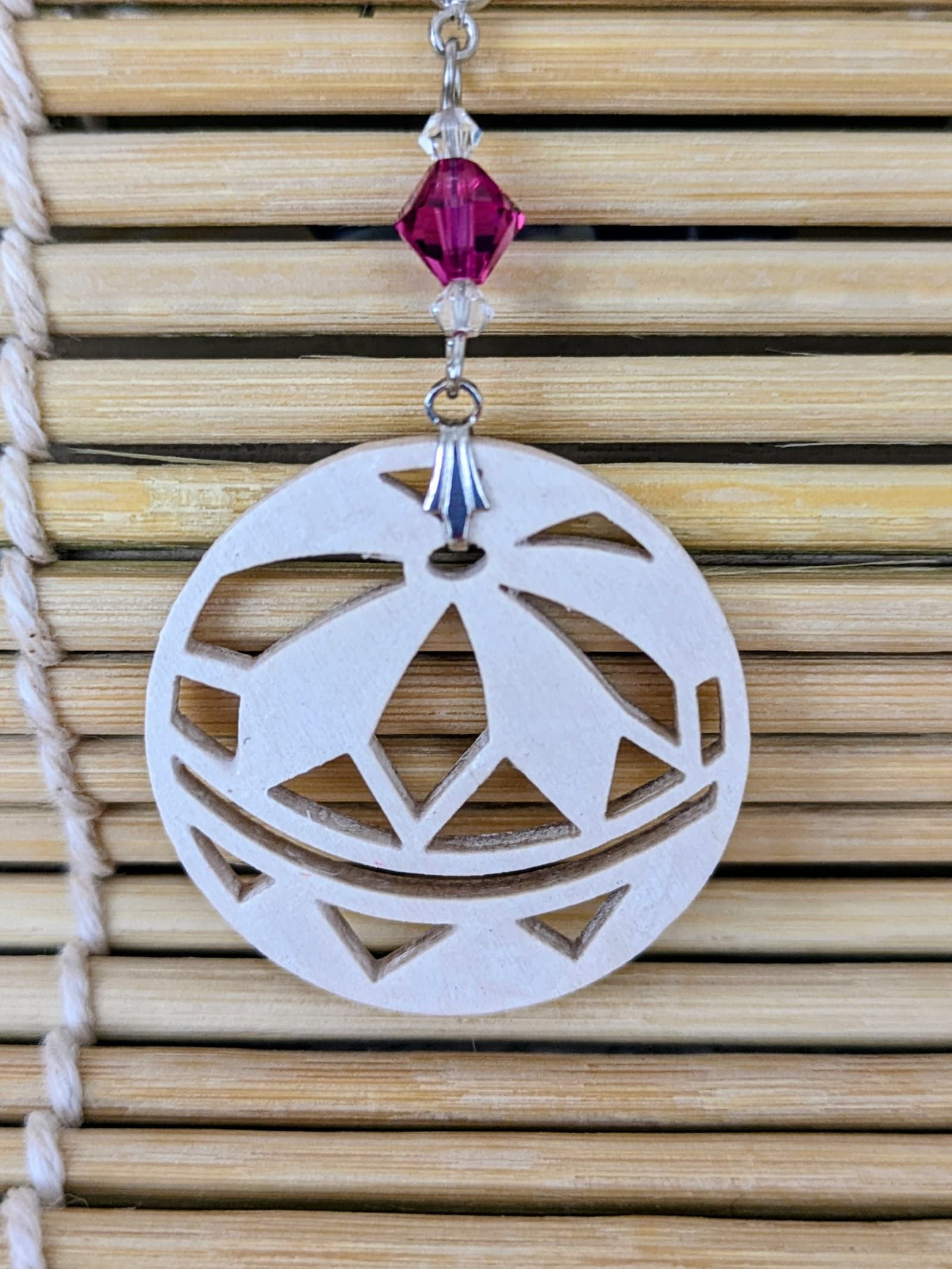 Boucles d'oreilles Hanasaki – Blanc - Collection Kumiko - Par Sakura Créations