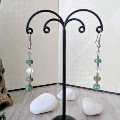 Parure complète Forêt d'Akasawa - Collection Rivières Enchantées - Par Sakura Créations