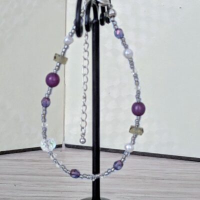 Parure Complète Rivière de Kiso (Collier, Bracelet, Boucles d'oreilles) - Collection Rivières Enchantées - Par Sakura Créations