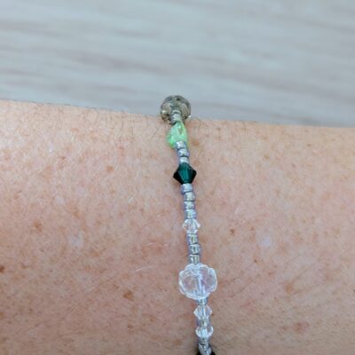 Parure complète Forêt d'Akasawa - Collection Rivières Enchantées - Par Sakura Créations