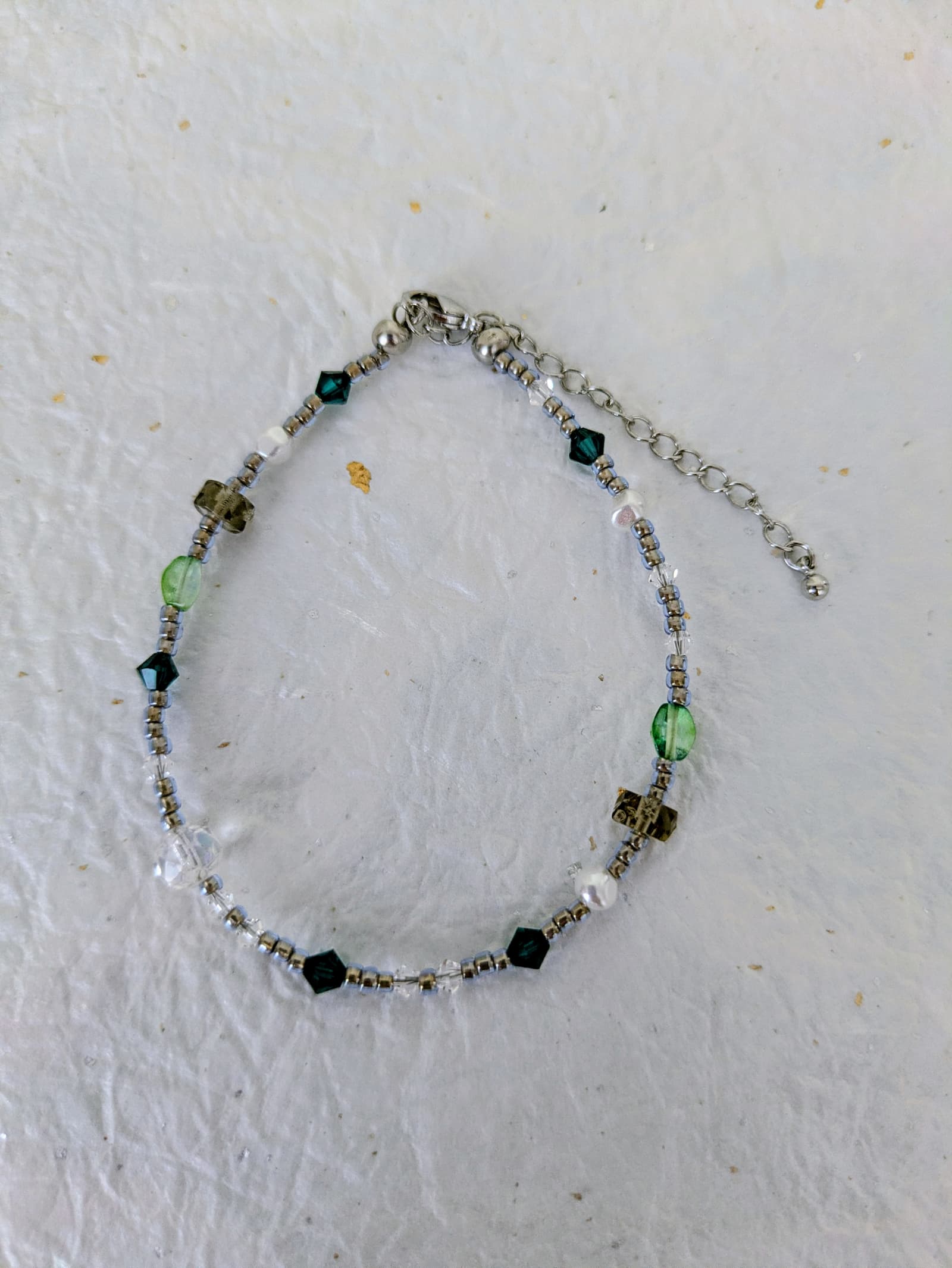 Parure complète Forêt d'Akasawa - Collection Rivières Enchantées - Par Sakura Créations