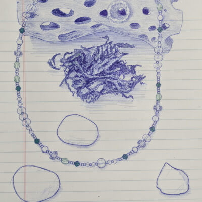 Collier Souffle d'Akasawa - Collection Rivières Enchantées - Par Sakura Créations