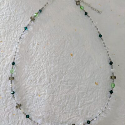 Parure Forêt d'Akasawa - Collection Rivières Enchantées - Par Sakura Créations