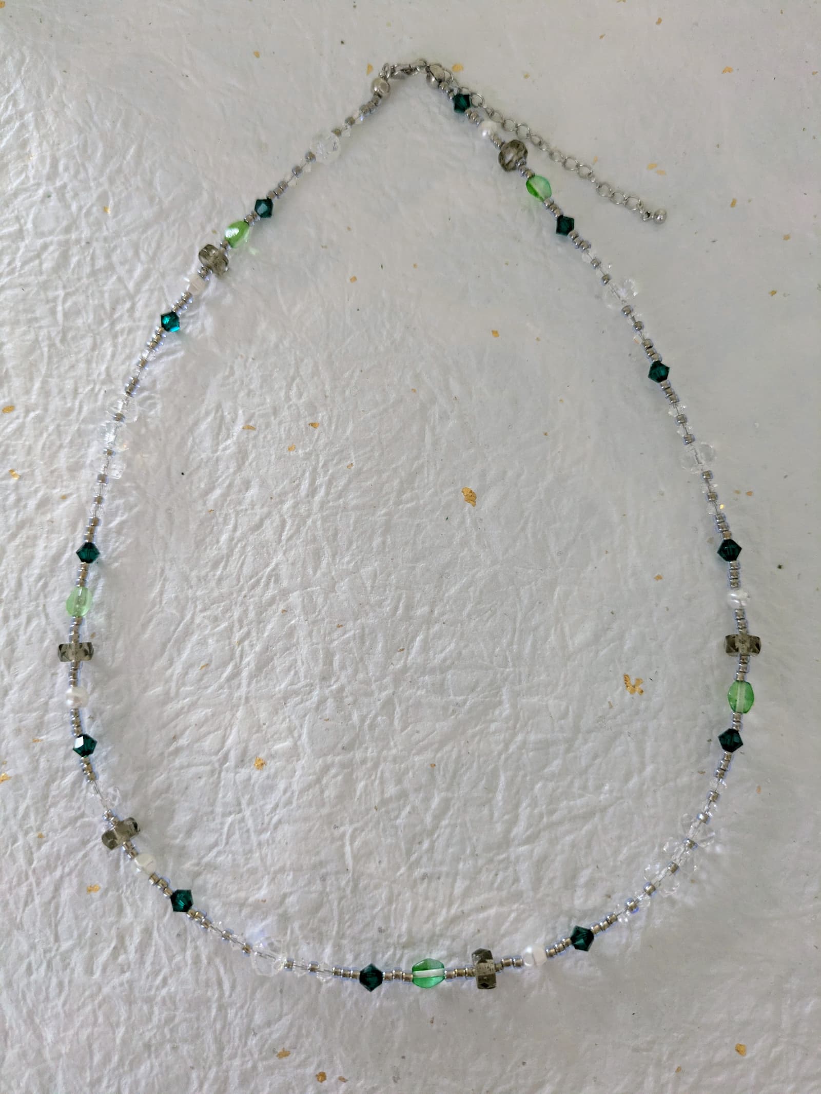 Parure Forêt d'Akasawa - Collection Rivières Enchantées - Par Sakura Créations