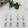 Boucles d'oreilles Murmures d'Akasawa - Deux déclinaisons de couleurs - Collection Rivières Enchantées - Par Sakura Créations