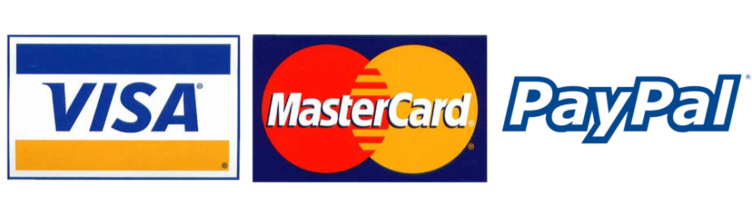 Mastercard Visa Paypal sont acceptés comme moyens de paiement par Sakura Créations