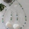 Parure Forêt d'Akasawa - Collection Rivières Enchantées - Par Sakura Créations