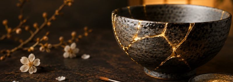 Le Kintsugi : L’art japonais de réparer avec de l’or
