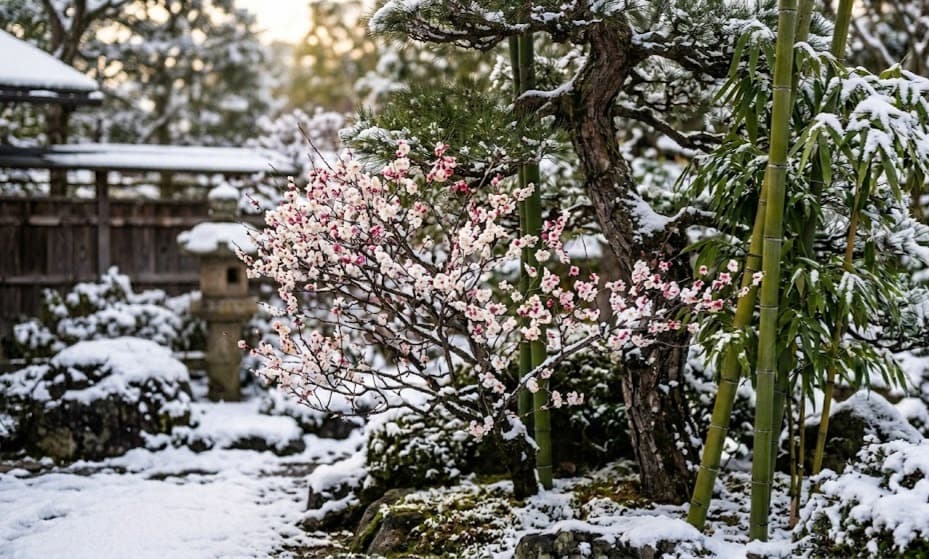 Les trois amis de l'hiver