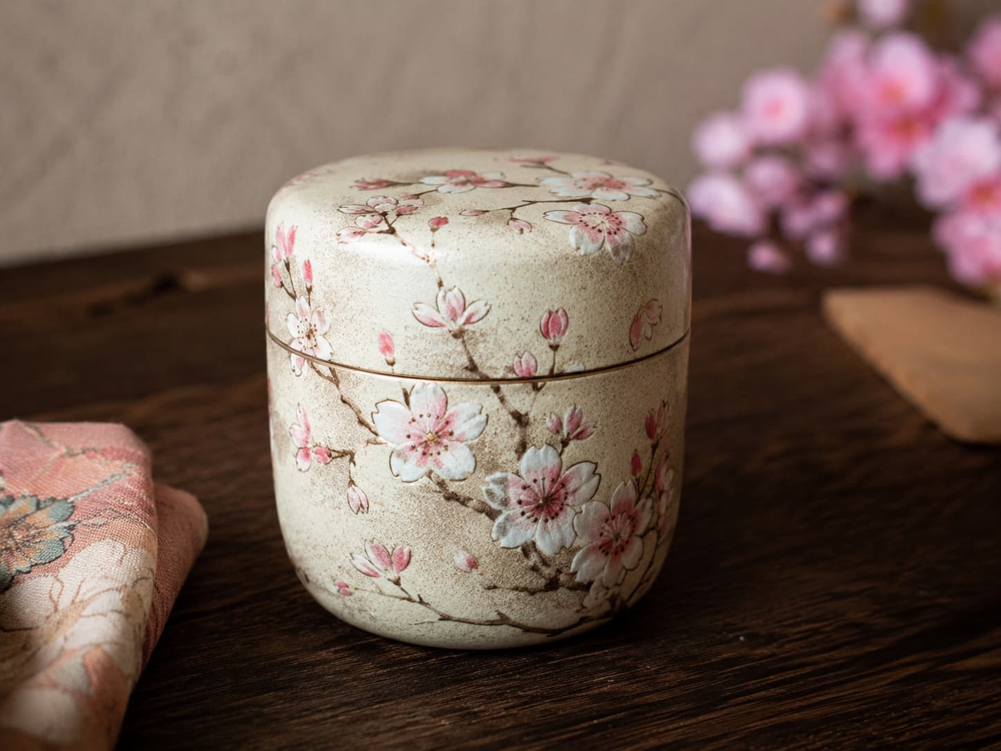Boîte à thé japonaise