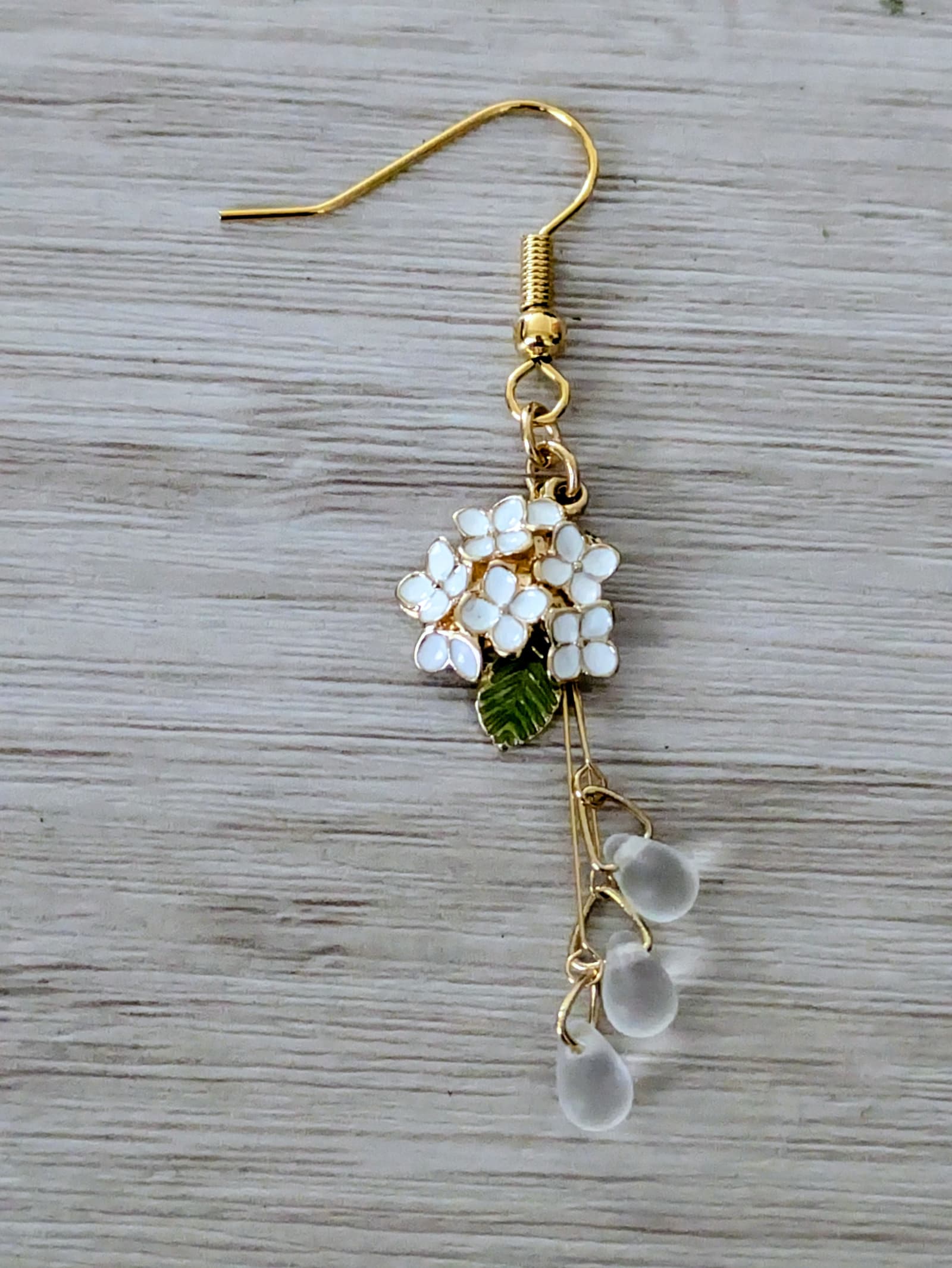 Boucles d'oreilles Fleur de Hozugawa