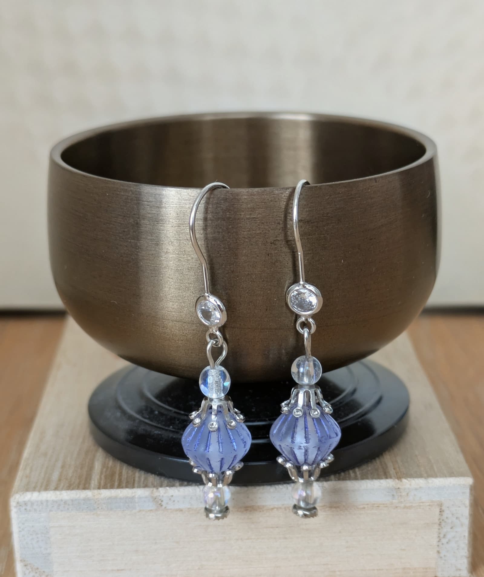 Boucles d'oreilles Lanterne Japonaise