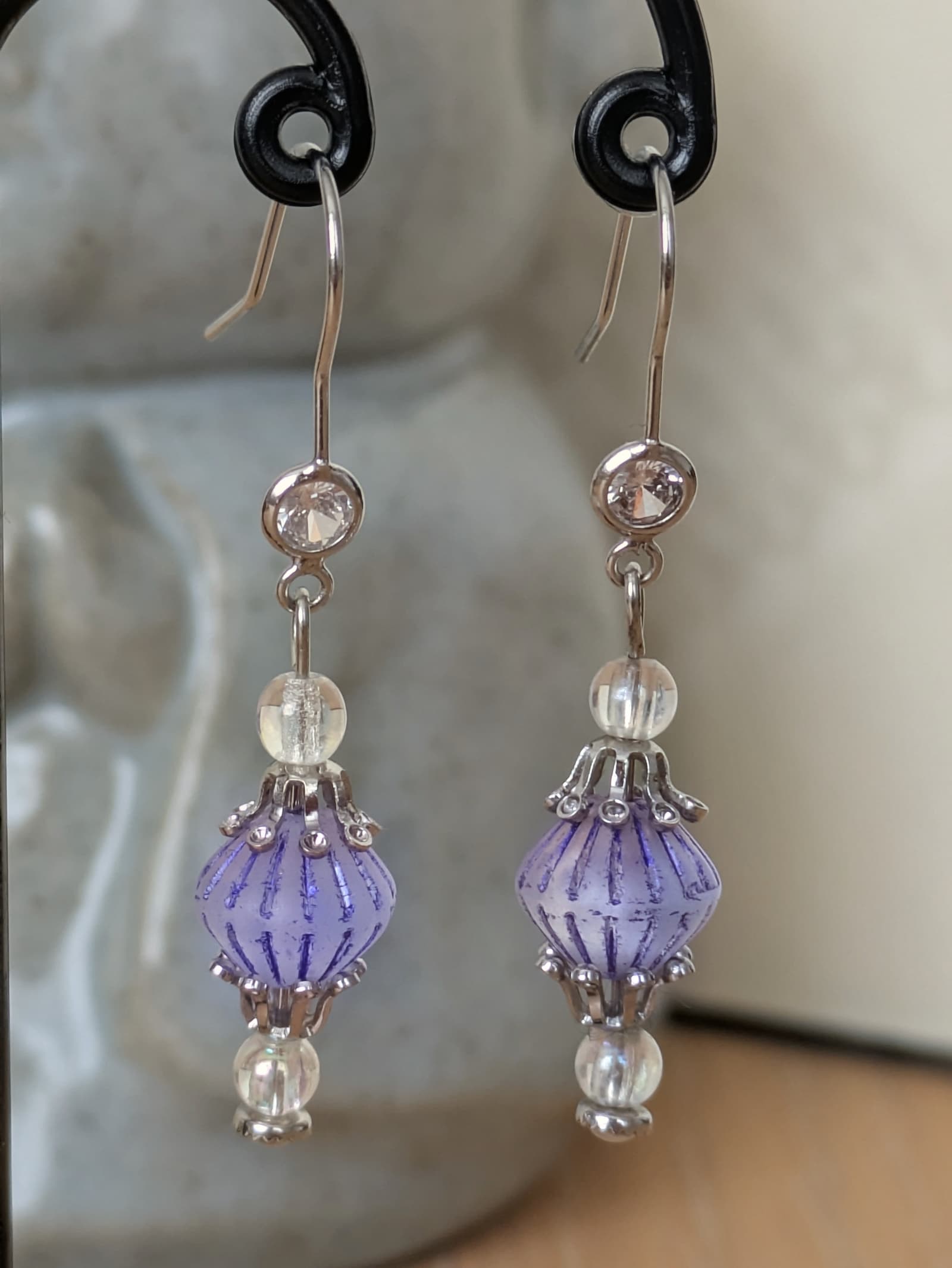 Boucles d'oreilles Lanterne Japonaise