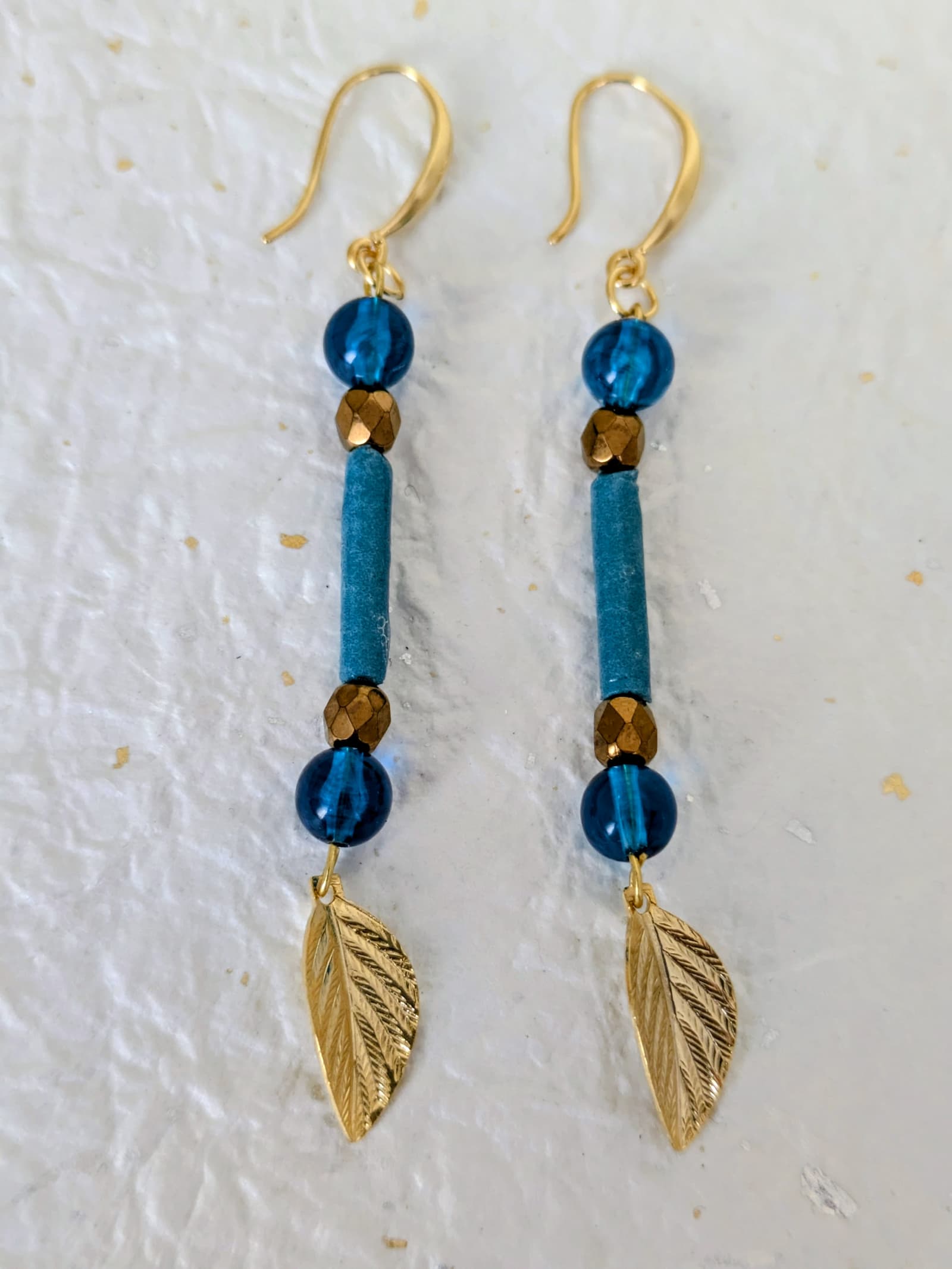 Boucles d'oreilles Rivages d'Azur