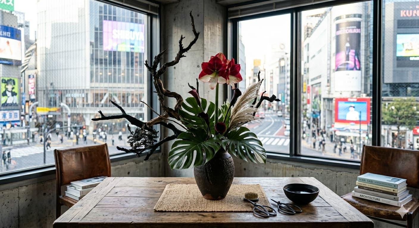 Composition Ikebana