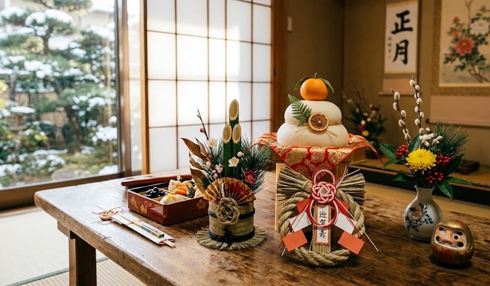 Décorations du Nouvel An au Japon