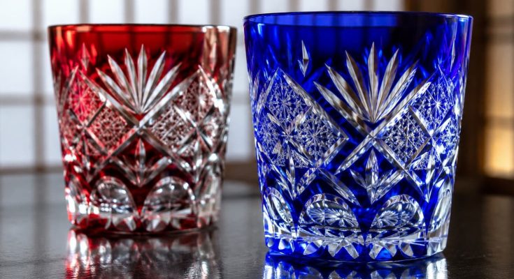 L&rsquo;Art de l&rsquo;Edo Kiriko : La Poésie du Verre Gravé Japonais
