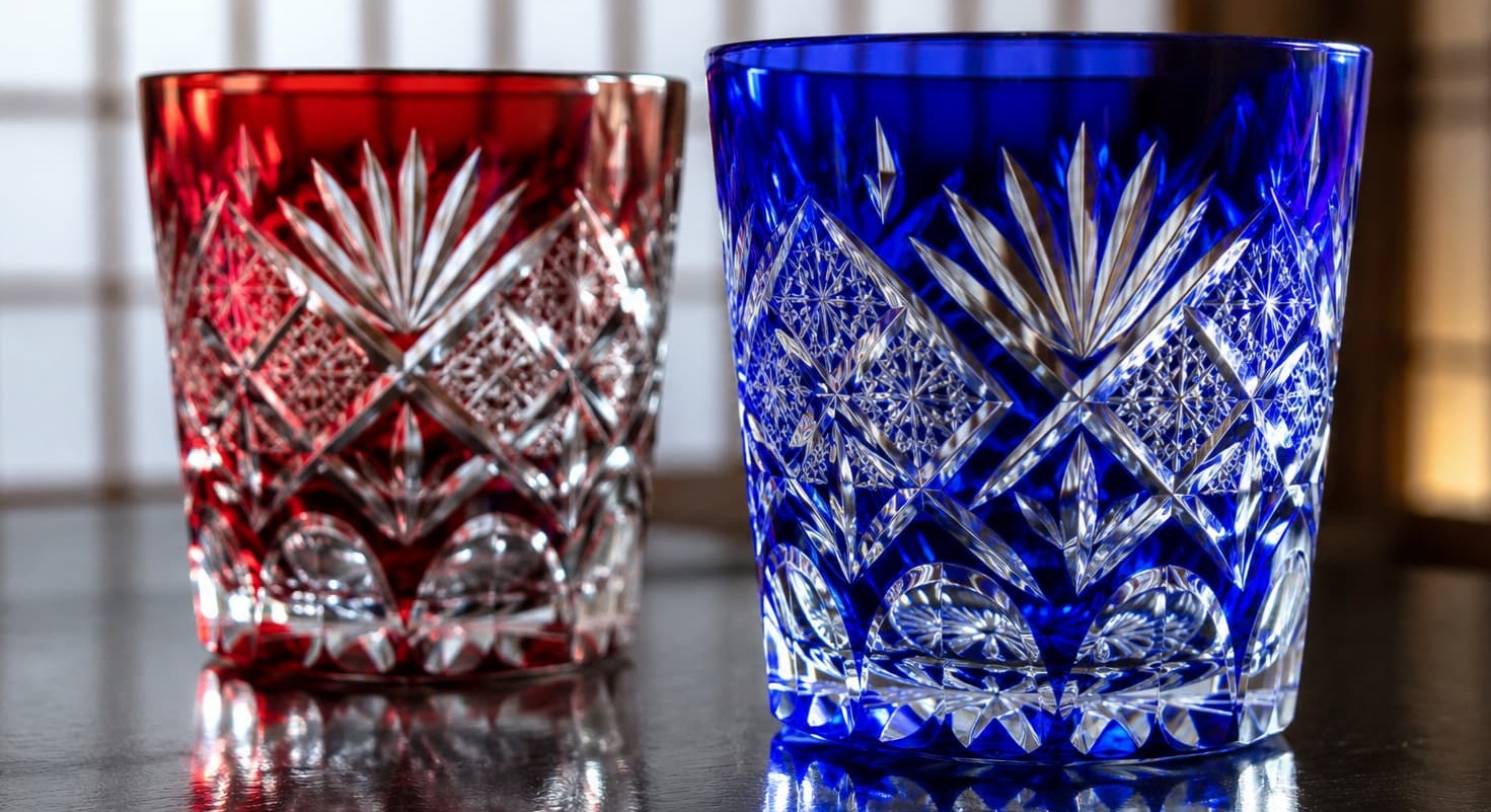 Verres Edo-Kiriko