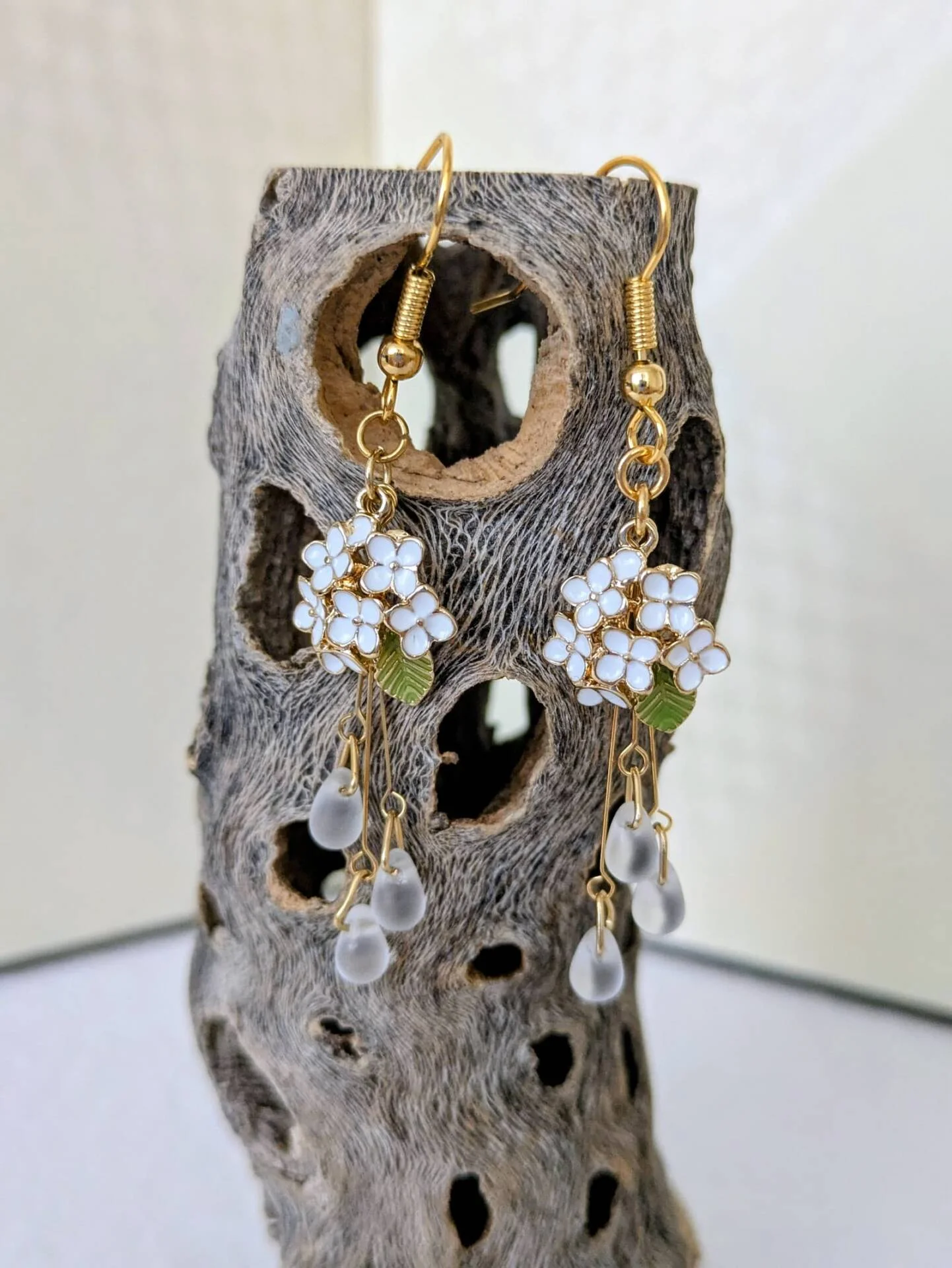 Boucles d’oreilles Fleur de Hozugawa