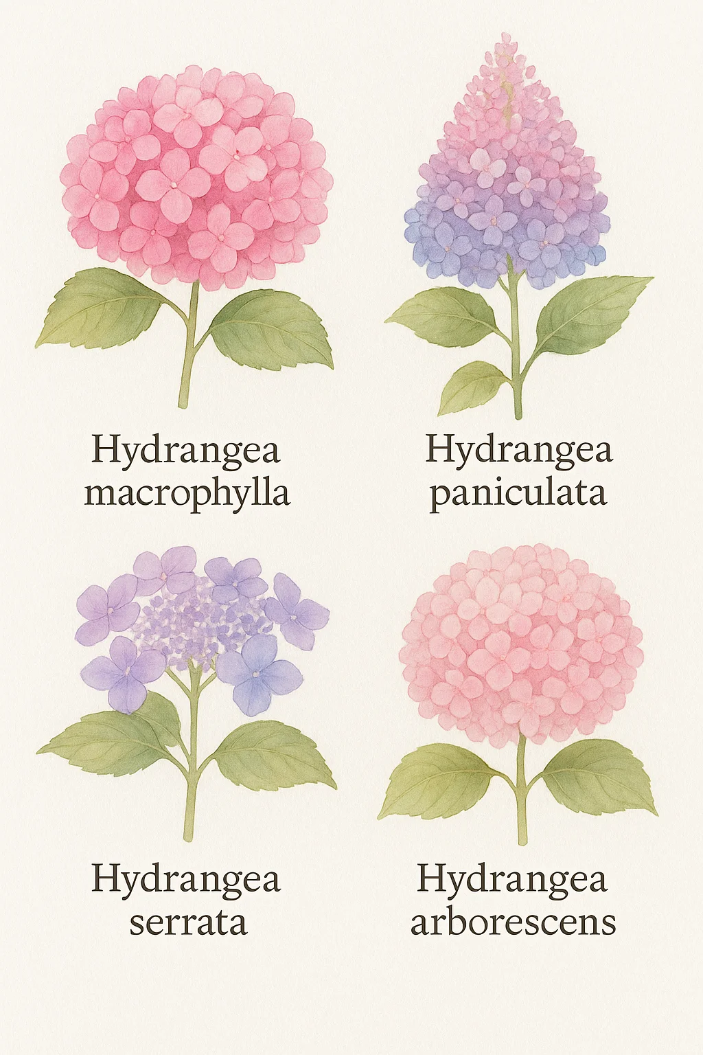 Les hortensias au Japon